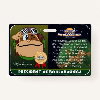 BAF MONKEYMAN BADGE