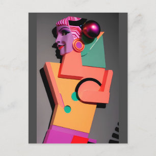 Baffia Ken Gage Surrealism Postcard