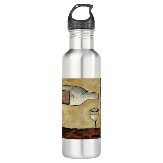 BAG03 White Wine.tif Stainless Steel Water Bottle (Front)
