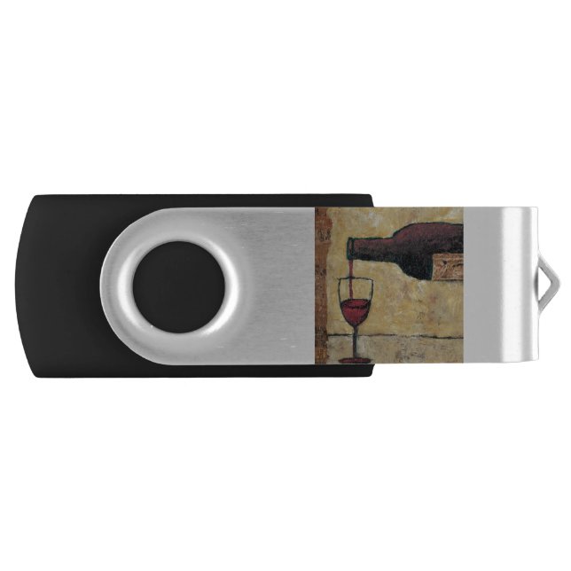 BAG04 Red Wine.tif Flash Drive (Front)