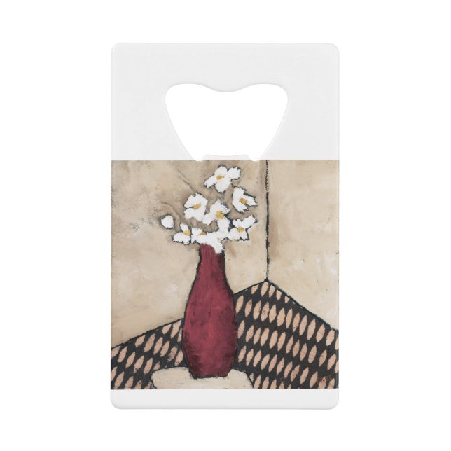 BAG05 Red Vase.tif Credit Card Bottle Opener (Front)