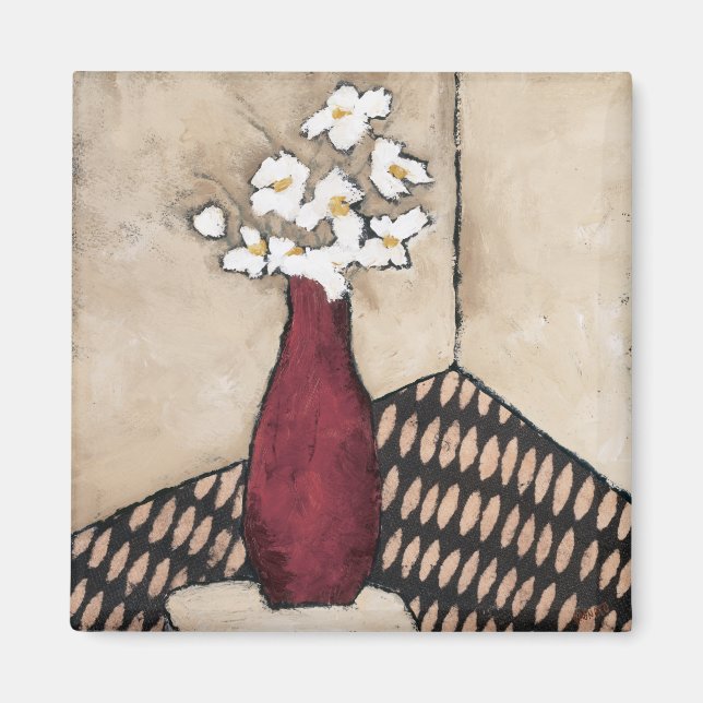 BAG05 Red Vase.tif Magnet (Front)