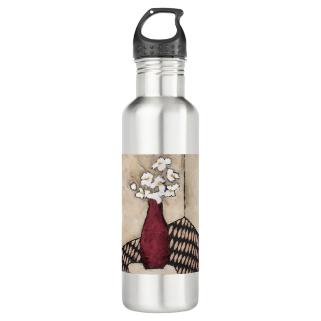 BAG05 Red Vase.tif Stainless Steel Water Bottle (Front)