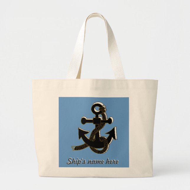 Bag - Boat Anchor and Name (Front)