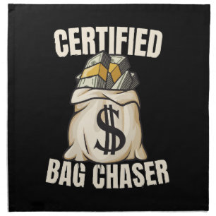 bag chaser cloth napkin