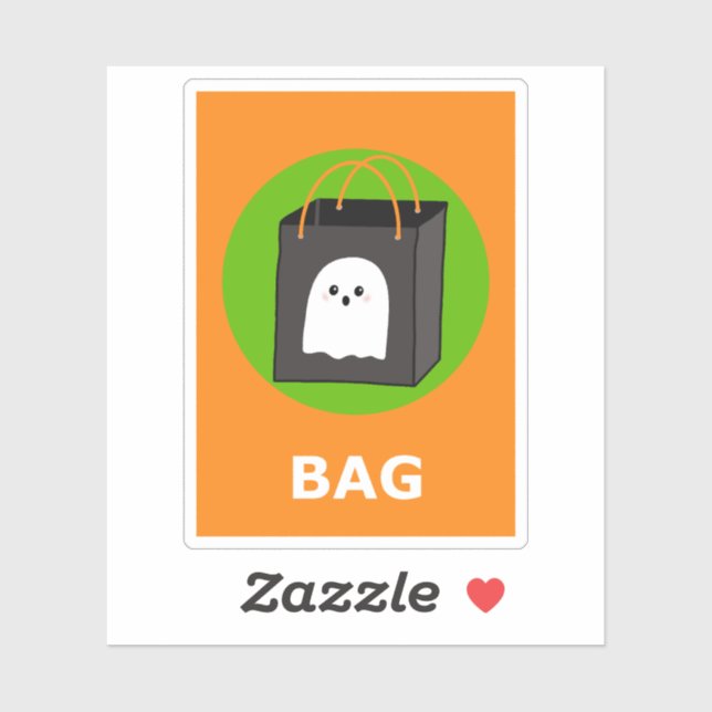 BAG Halloween Sticker (Sheet)