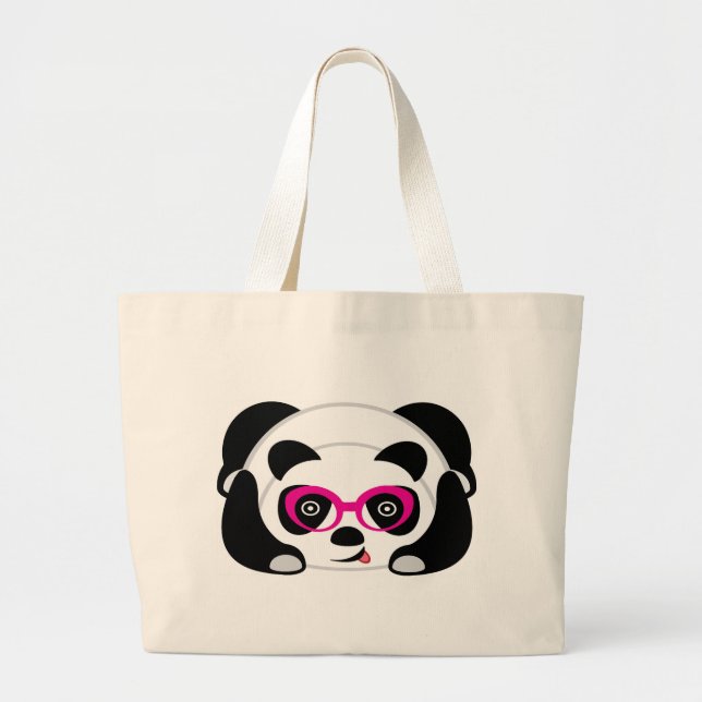 Bag Jumbo Tote Cute Panda (Front)
