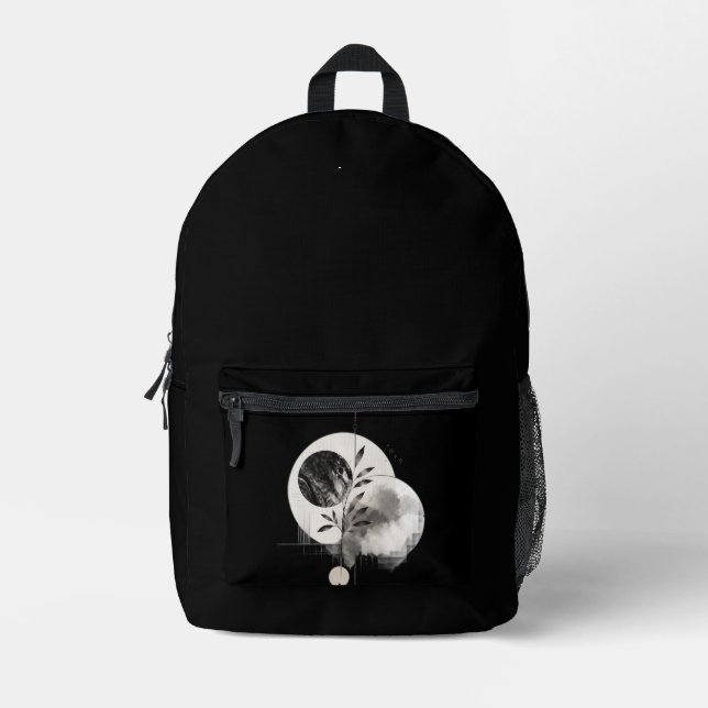 bag، luggage، handbag، case، printed backpack (Front)