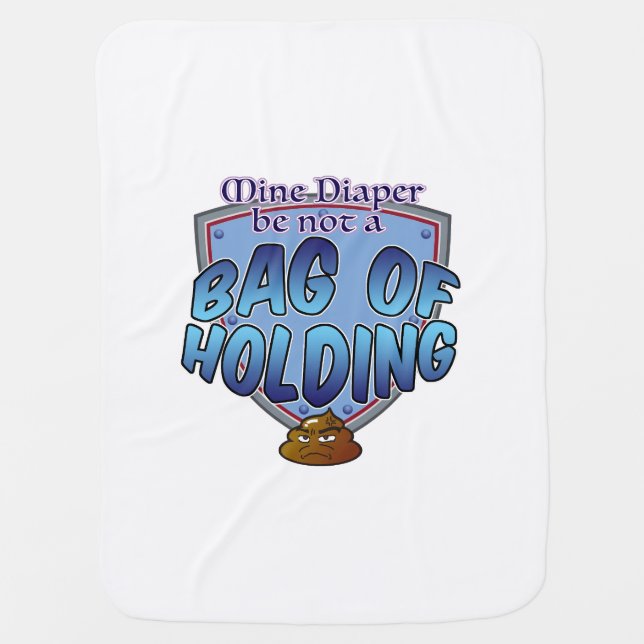 Bag of Holding Baby Blanket (Front)