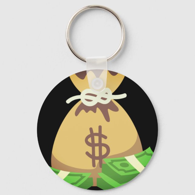 Bag Of Money Keychain (Front)