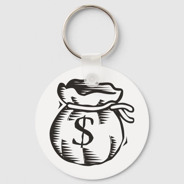Bag of Money Keychain (Front)