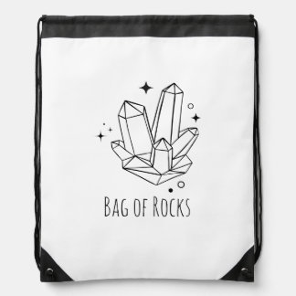 Bag of Rocks Drawstring Backpack