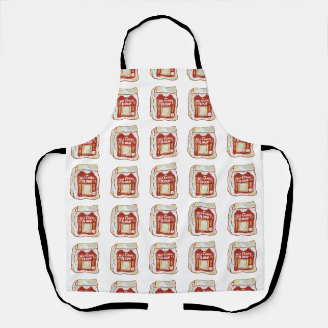 Bag of self raising flour apron (Front)