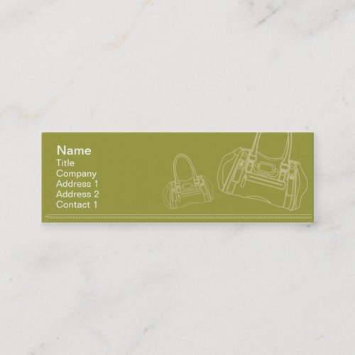 Bag - Skinny Business Card