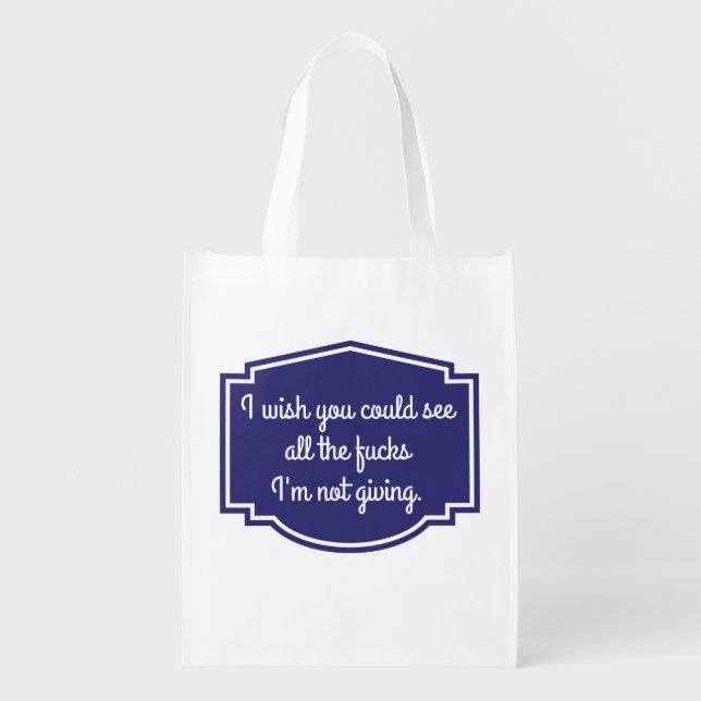 bag that makes people respect you.  maybe. (Front)