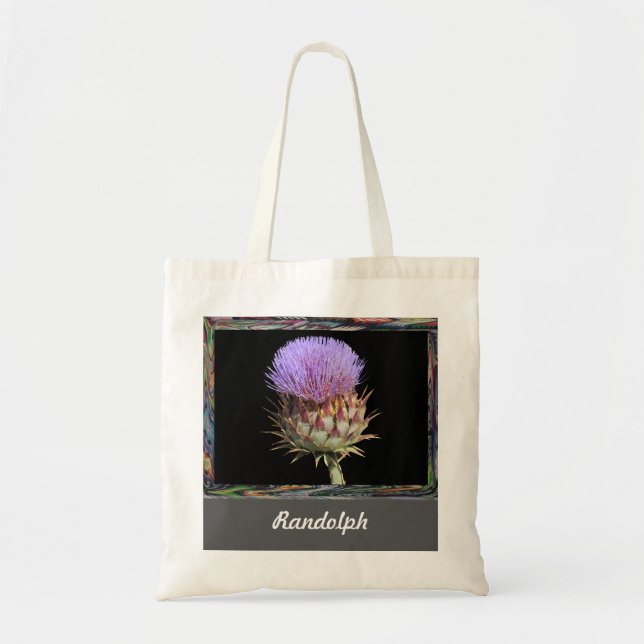 Bag - Thistle and Name (Front)
