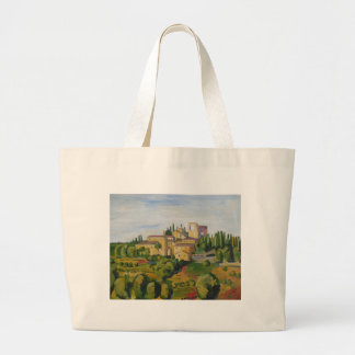 Bag: View in Tuscany Large Tote Bag