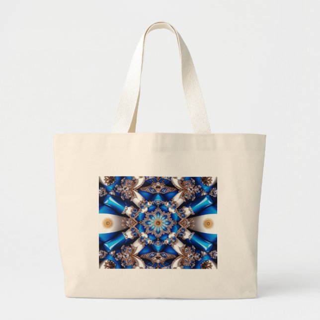 Bag with Argentinian Colors Design (Front)