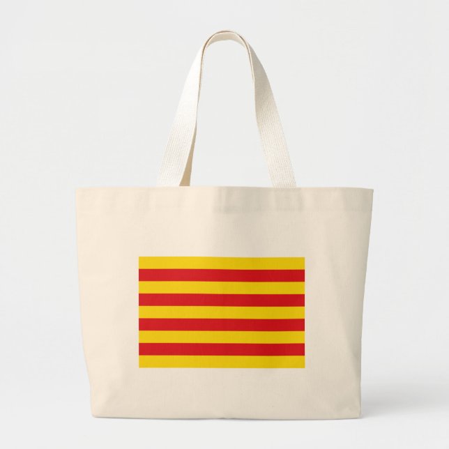 Bag with Flag of Catalonia (Front)