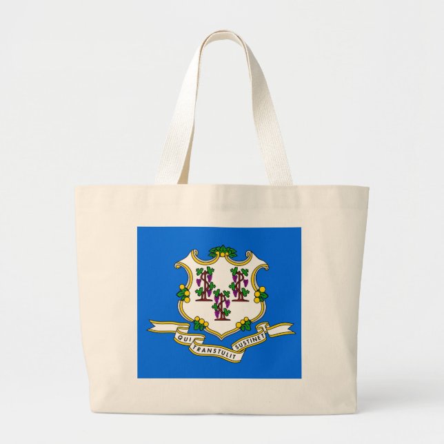 Bag with Flag of  Connecticut State - USA (Front)