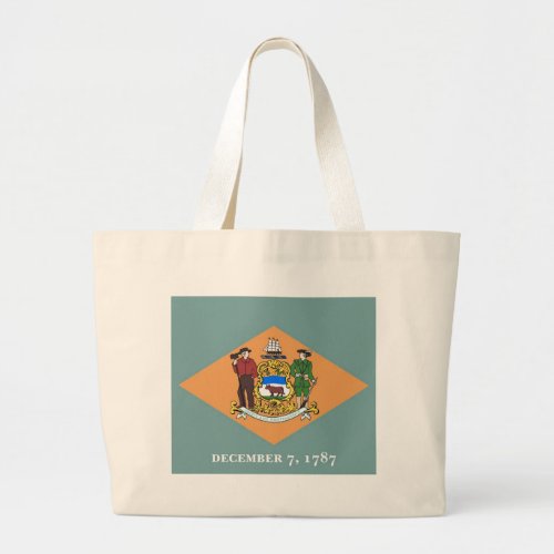 Bag with Flag of  Delaware State _ USA