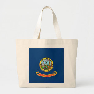 Bag with Flag of  Idaho State - USA
