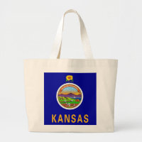Bag with Flag of Kansas State - USA