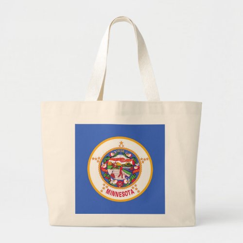 Bag with Flag of Minnesota State _ USA