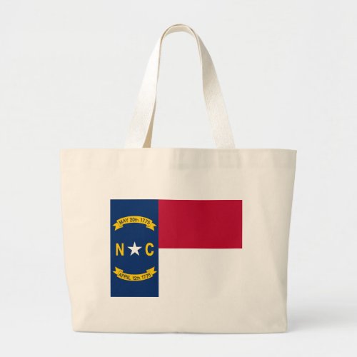 Bag with Flag of  North Carolina State _ USA