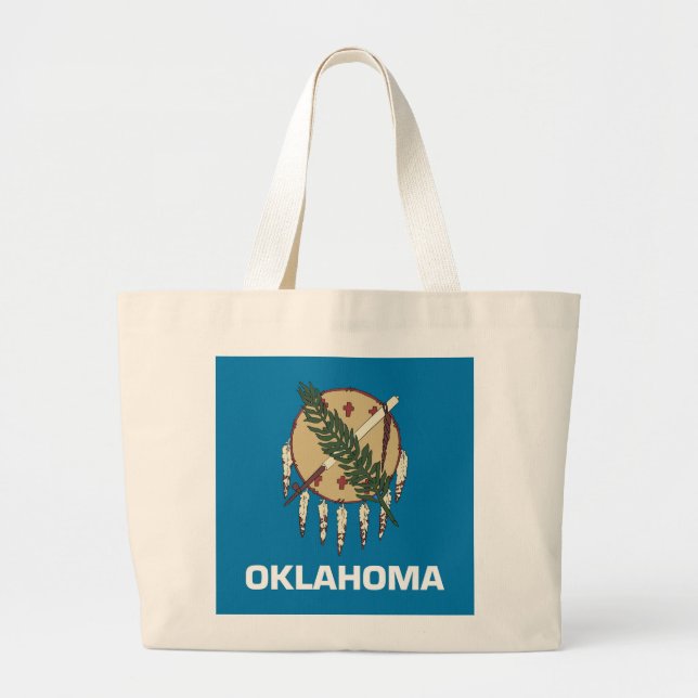 Bag with Flag of Oklahoma State - USA (Front)