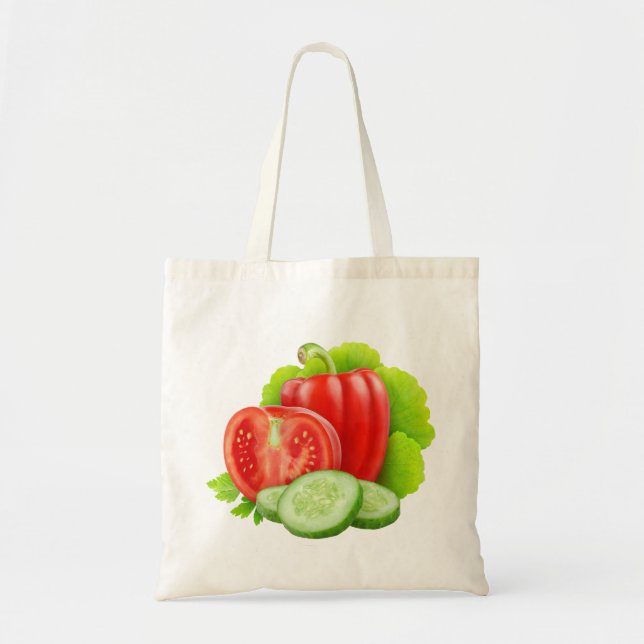 Bag with fresh vegetables (Front)