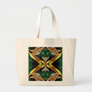 Bag with Jamaican Colors Design
