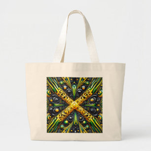 Bag with Jamaican Colors Design