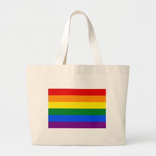 Bag with LGBT Rainbow Flag | Zazzle.com