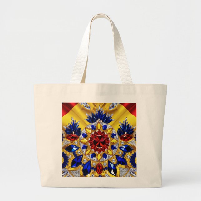 Bag with Romanian Colors Design (Front)