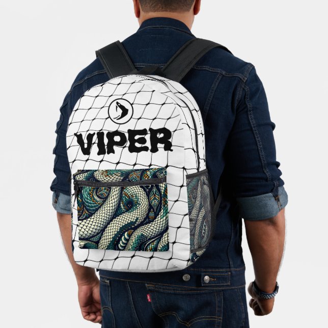 Bag with snake pattern design (Insitu (Model))