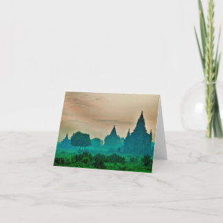 Bagan Archaeological Zone Card