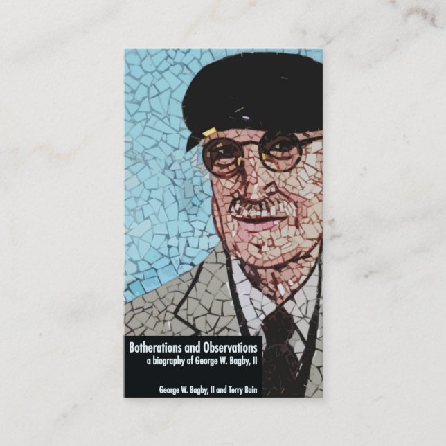 Bagby: Botherations and Observations Business Card (Front)