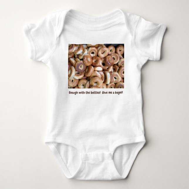 Bagel  baby bodysuit (Front)