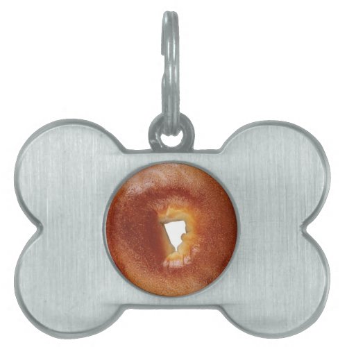 Bagel Beagle Pet ID Tag