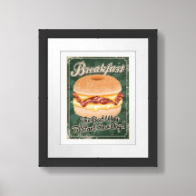 Bagel Breakfast Retro