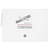 BAGEL card (Back Horizontal)