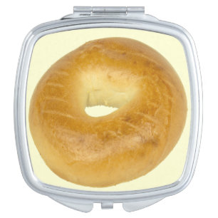 Bagel Compact Mirror