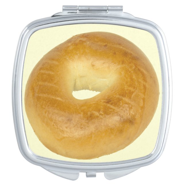 Bagel Compact Mirror (Front)