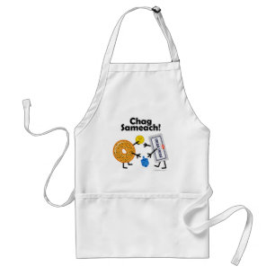 Bagel & Cream Cheese - Chag Sameach! Adult Apron