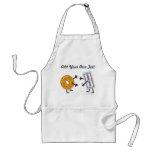 Bagel &amp; Cream Cheese - Customizable Adult Apron at Zazzle