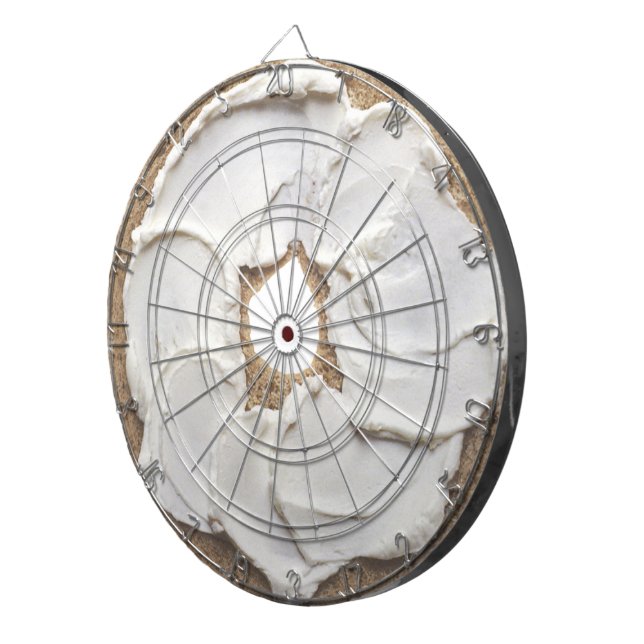 Bagel Dartboard With Darts (Front Right)