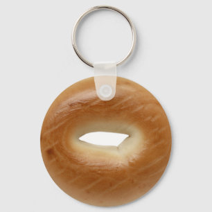 Bagel Keychain