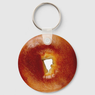 Bagel Keychain