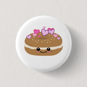 Bagel Lover Bagel Buddies Button